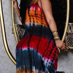 Bohemian dress perfect for the beach or lounging around!